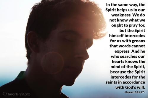 Romans 8_26-27