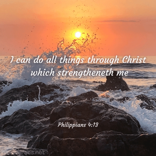 FAITH - Philippians 4.13 KJV