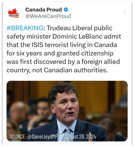 living in Canada