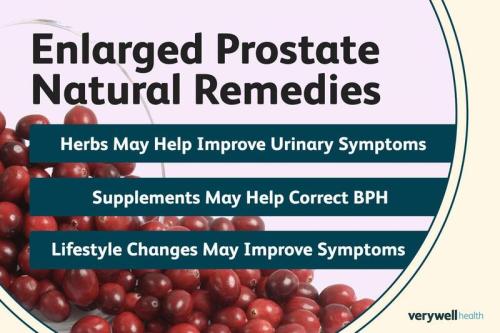 Enlarged prostate remedies