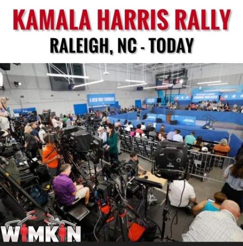 harris rally