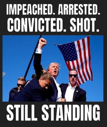 Impeached. Arrested. Convicted. Shot. Still Standing