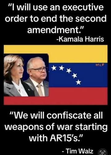 Kamala Walz guns