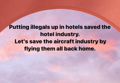 Illegals hotels airplanes