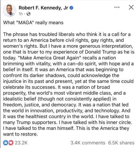 kennedy MAGA f