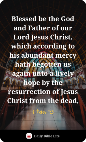 FAITH - 1 Peter 1.3