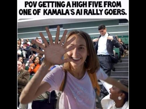 high five