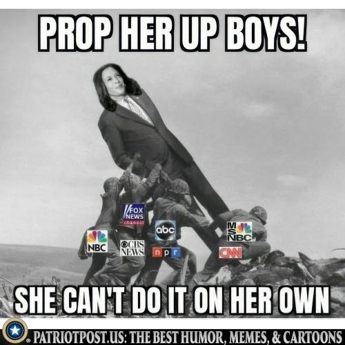 prop her up boys