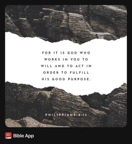 FAITH - Philippians 2.13 NASB