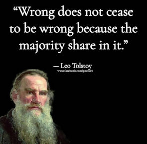 wrong does not cease to be wrong