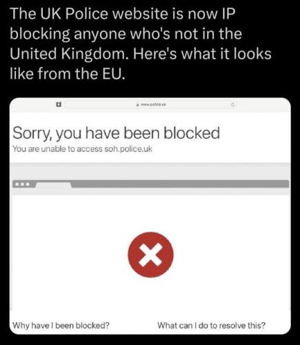 UK Police is now blocking IP addresses