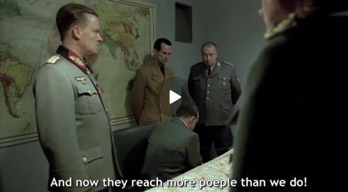 Hitler meeting with his Generals
