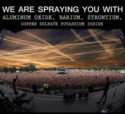 we are spraying