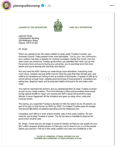 singh letter