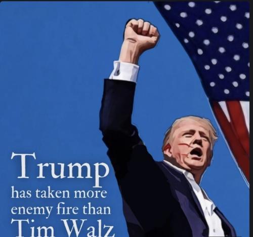 Trump Walz 1