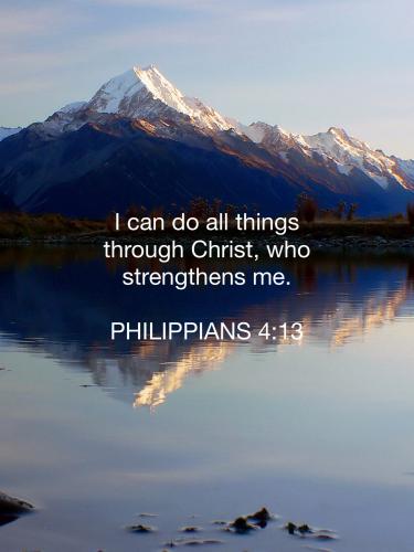 FAITH - Philippians 4.13