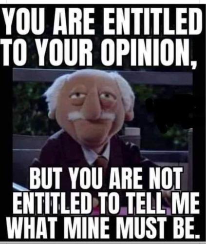 you are not