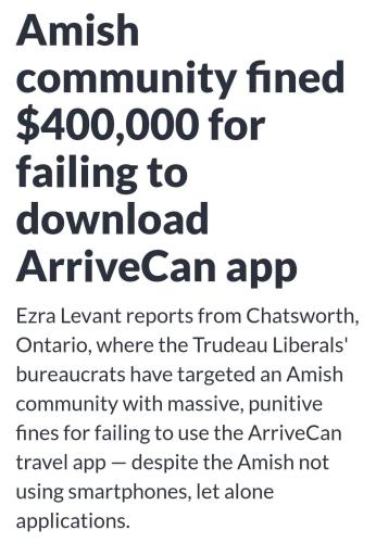 Amish fined
