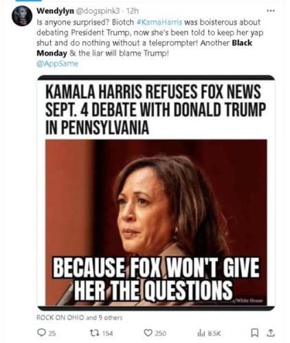refuses debate
