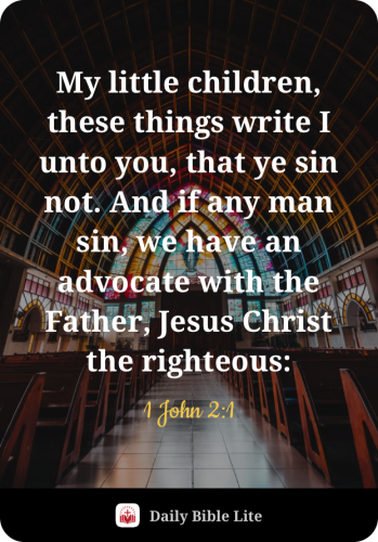FAITH - 1 John 2.1
