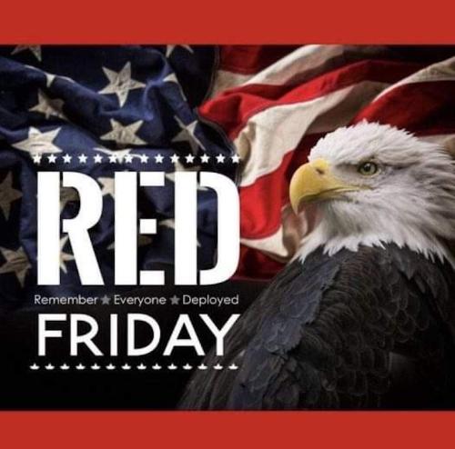 1-RED Friday Eagle