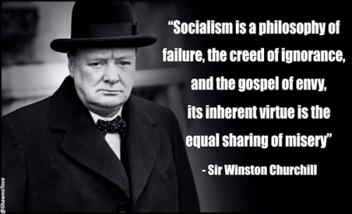 CHURCHILL SOCIALISM