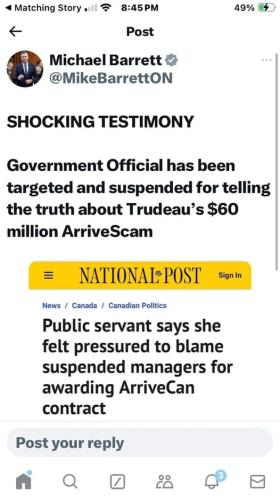 shocking testimony