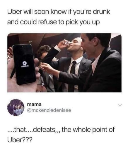 refuse to pick you up