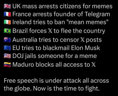 free speech under attack