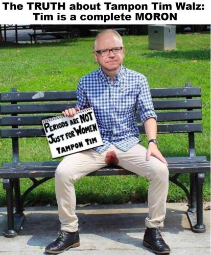 Tampon Tim Walz