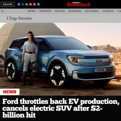 ford throttles back