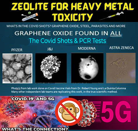 !        5g vaccines graphene oxide zeolite vax