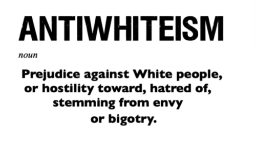 antiwhiteism definition