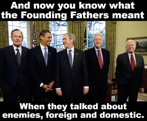 Enemies foreign and domestic