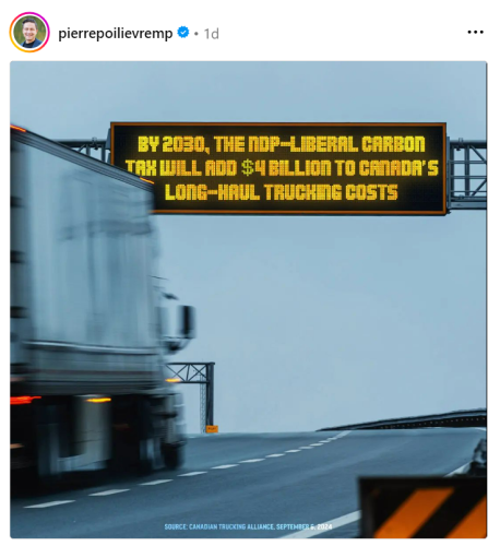 carbon tax on trucking
