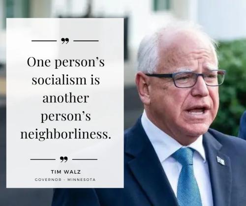 TIM WALZ BEING MORE SOCIAL