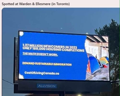 billboard in toronto