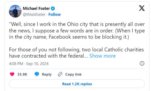 Ohio Pastor tweet