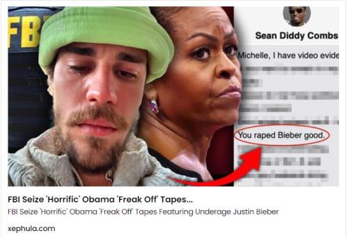 Justin Beiber Obama screenshot