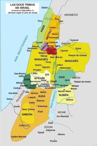 12 tribes of Israel 1700 years before Muhammad invented Islam