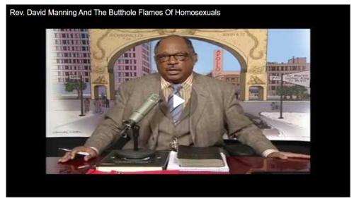Rev. David Manning Butthole Flames SCREENSHOT