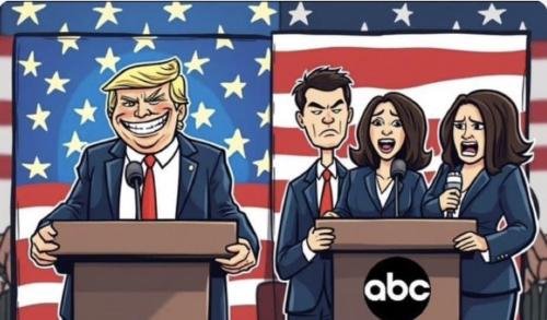 The rigged presidential ABC debate. 🤬