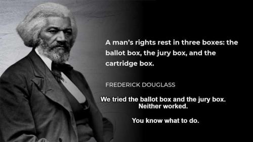 How to radicalize your FBI agent Frederick Douglas