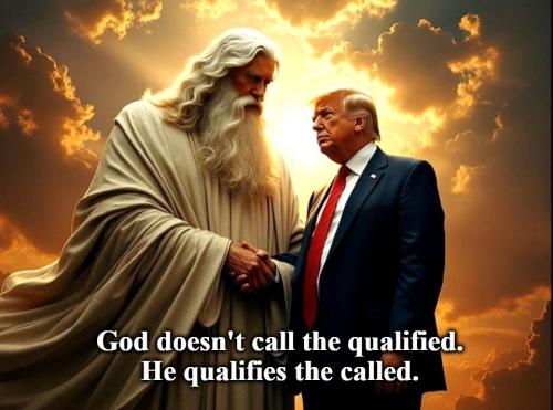 God doesn't call the qualified He qualifies the called.960px