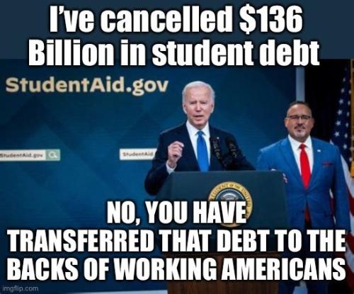 BIDEN STUDENT LOAN DEBT