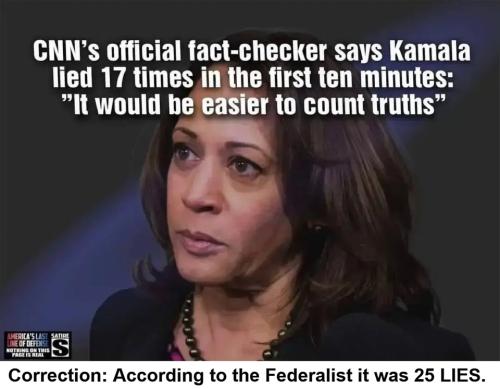 Correction According to the Federalist it was 25 LIES.960px