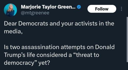 threat to dem m