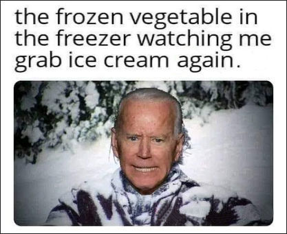 the frozen vegetables