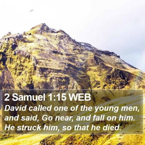 2 Samuel 1_15