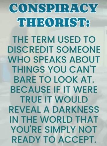 conspiracy theorist